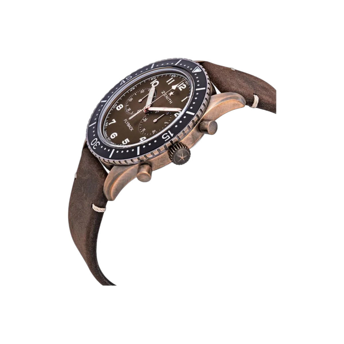 Zenith Cronometro 29.2240.405/18.C801 Tipo CP-2 Flyback Bronze