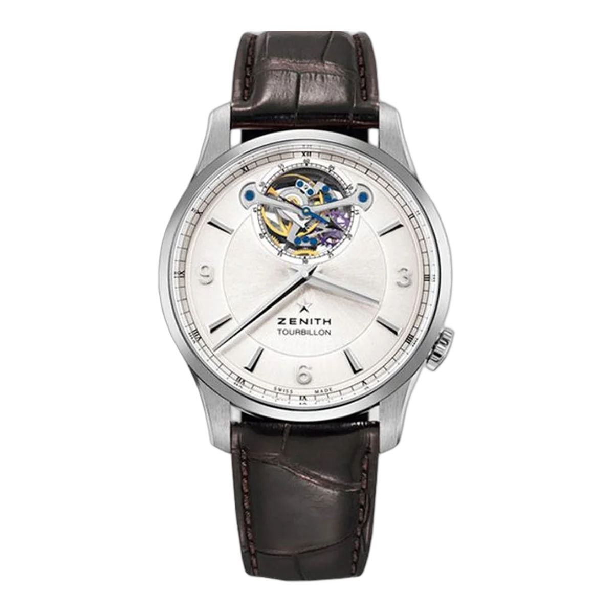 Zenith Elite Tourbillon 40Mm Men's Watch Ref. 03.2190.4041-01.C498